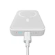 Портативный аккумулятор павербанк Baseus Magnetic Mini Wireless Fast Charge 20W 10000mAh White (PPCX070002) - изображение 6