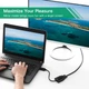 Адаптер перехідник UGREEN DisplayPort to VGA з вбудованим чипсетом 0.26 м Black (DP109) - зображення 5