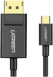 Кабель-перехідник Ugreen USB-C to DisplayPort Cable 1.5m Black (MM139) - зображення 2