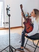 Штатив-монопод для селфі UGREEN Perche Selfie Bluetooth 3 в 1 зі знімним бездротовим пультом ДК Black (LP586) - зображення 4