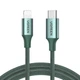 Кабель зарядный Ugreen для быстрой зарядки USB-C to Lightning 18 Вт 1 м Green (US304) - изображение 1