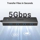 USB-Хаб USB UGREEN USB 3.0 to 4xUSB 3.0 Black (CM219) - изображение 3