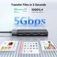 USB-хаб Ugreen 4-портовий USB 3.0 концентратор 5 Гбіт/с Black (CM653) - зображення 3