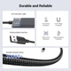 USB-хаб Ugreen 4-портовий USB 3.0 концентратор 5 Гбіт/с Black (CM653) - зображення 5