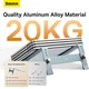 Настільна підставка для ноутбука Baseus UltraStable Series Desktop Laptop Stand Grey (B10053100811-0 - зображення 6