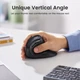 Эргономичная вертикальная мышь UGREEN Vertical Wireless Black (MU008) - изображение 3