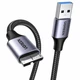 Дата кабель UGREEN USB 3.0 - Micro USB Type-B Hard Drive Cables 5 Gbps 0.25 м Black (US374) - изображение 1