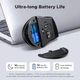 Беспроводная оптическая мышь UGREEN 2.4G Ergonomic Wireless Black (M511) - изображение 6