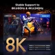 Кабель Ugreen Micro HDMI штекер to HDMI 2.1 Adapter 8K@60Hz 4K@240 двунаправленный Black (HD182) - изображение 2