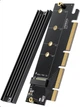 Карта расширения для ПК адаптер Ugreen M.2 NVMe PCIe с радиатором X16/X8/X4 (CM465) - изображение 1