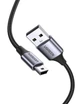 Кабель Ugreen Mini USB to USB в нейлоновой оплетке 2 м Black (US375) - изображение 1