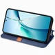 Чехол Deexe Rhombus Wallet для Samsung Galaxy S26 - Blue - изображение 3