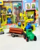 Игровой набор 22326 Паркинг «Синий трактор. Лесопереработка» — 2 трактора, самосвал - изображение 4