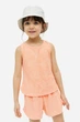 Топ H&M 1143644 134см кораловий - изображение 1