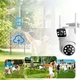 Бездротова поворотна WiFi камера SZSINOCAM TY-Q2 O-KAM Pro Зовнішня камера відеоспостереження Зовні / Внутрішня з Датчиком руху - зображення 4