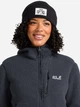 Шапка Jack Wolfskin Badge Beanie A61610-6000 One Size Черная (4064886302104) - изображение 5