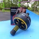 Ролик для пресса KKL одноколесный с ковриком Black/Yellow 31416116 - изображение 2