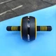 Ролик для пресса KKL одноколесный с ковриком Black/Yellow 31416116 - изображение 3
