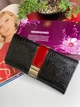 Кошелек женский натуральная лаковая кожа черный АЕ207-1 - изображение 2
