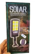 Уличный светильник фонарь аккумуляторный Solar Sensor Light BK-240-SMD-B с пультом на солнечной батарее - изображение 2