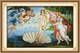 Набір для вишивання за нанесеною на канву схемою "The Birth of Venus". AIDA 14CT printed 110*71 см - зображення 1