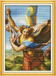 Набір для вишивання за нанесеною на канву схемою "Battle Angel". AIDA 14CT printed, 59*81 см - зображення 1