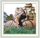 Набор для вышивания по нанесённой на канву схеме "We got married". AIDA 14CT printed 44*43 см - изображение 1