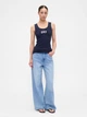 Майка жіноча Gap 255753898 XL Синя (1159853258) - зображення 3