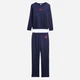 Спортивный костюм женский на флисе Gap 827763687 L Синий (1159853045) - изображение 1
