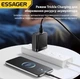 Блок для зарядки Essager 65Вт GaN Type-C і USB швидка зарядка для телефону PD, QC3.0 - зображення 5