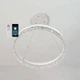 Керована світлодіодна люстра Esllse STELLA ICE 80W R-APP-500x1200- WHITE/CLEAR-220-IP20 - зображення 2