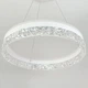 Керована світлодіодна люстра Esllse STELLA ICE 80W R-APP-500x1200- WHITE/CLEAR-220-IP20 - зображення 7