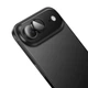 Захисне скло для камери iPhone 17 Air Hoco V14 Crystal clear HD 3D metal frame. Black - зображення 6