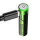 Акумуляторні батарейки ААА 2 шт HOCO JA4 rechargeable lithium battery (Li-ion, 320 mAh, 1.5v) - зображення 2
