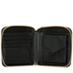 Маленький чёрный женский кошелёк Smith & Canova 26803 BLK-TAN Althorp - изображение 4