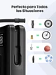 Портативний автомобільний насос автокомпресор UGREEN 150PSI Inflator Wheels Black (CD259) - зображення 4