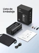 Портативний автомобільний насос автокомпресор UGREEN 150PSI Inflator Wheels Black (CD259) - зображення 6
