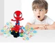 Игрушечная машинка-гироскутер Человек Паук Spider Man светодиодная с музыкальными эффектами игрушка на двух колесах - изображение 1