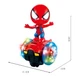 Игрушечная машинка-гироскутер Человек Паук Spider Man светодиодная с музыкальными эффектами игрушка на двух колесах - изображение 7