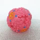 Іграшка для собак DogClub DogBaby М'яч зі звуком та отвором для ласощів 9 см Pink - зображення 2