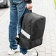 Рюкзак спортивный городской Virat Black с отделом для обуви, Оксфорд 1000D, 26 л, черный, со светоотражателями - изображение 14