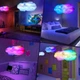 Подвесная LED лампа Облако RGB с управлением от USB и пультом для освещения помещений модель OBL-211 - изображение 2