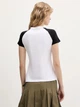 Футболка хлопковая женская Adidas Originals Sst Tee KD3799 L White (4068821992573) - изображение 7