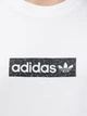 Футболка хлопковая длинная женская Adidas Originals Aop Ss T-Shirt KD8812 XL White (4068805096471) - изображение 9