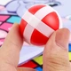 Дитяча гра в дартс з липкими кульками 6шт пластик білий 43х30см для активного відпочинку та розваг - зображення 5