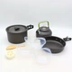 Походный набор посуды кастрюля чайник сковорода для туризма Cooking Set DS-308 - изображение 9
