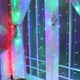 Гірлянда штора водоспад 320LED RGB 2х1.5м із живленням від USB для новорічного прикраси інтер'єру - зображення 8