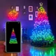 Гирлянда Smart LED 20000 мм RGB с Bluetooth динамическая нить с управлением пультом для новогодней елки - изображение 3