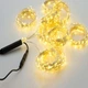 Гірлянда Кінський хвіст 200LED 2м білий теплий для новорічного декору на ялинку з ПВХ - зображення 3