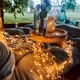 Гирлянда светодиодная на USB 1000LED 5м 20 нитей теплый белый с пультом 8 режимов для новогодней елки - изображение 9